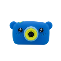 Детский фотоаппарат Kids Camera Синий Мишка