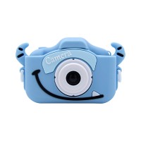 Детский фотоаппарат Kids Camera Коровка (голубой)