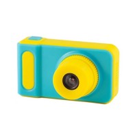Детский фотоаппарат Kids Camera Summer Vacation (голубой)